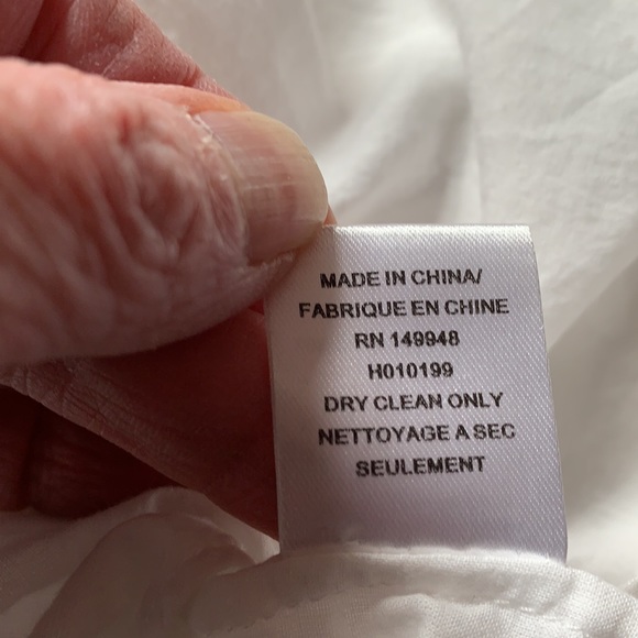 HH Haute Hippie White Chain Button Down Shirt - Picture 10 of 10